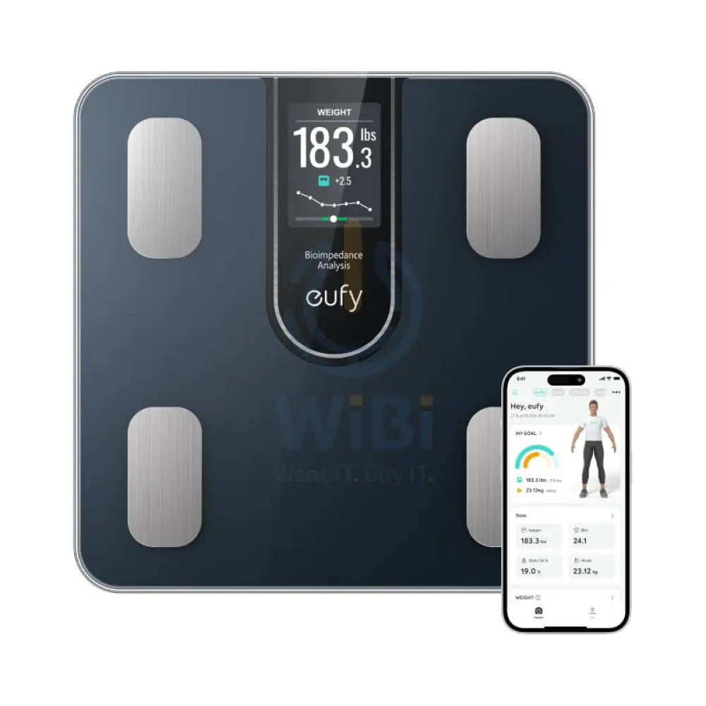 Eufy Smart Scale C20 - Bluetooth / Black Accessories > Smart Devices > Smart Scale