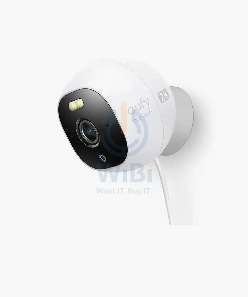Eufy Spotlight Outdoor Cam Pro Wired 2K - White Cameras > Security Cameras