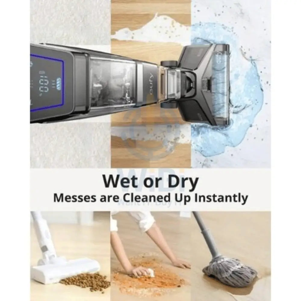 Eufy W31 Wet And Dry Cordless Vacuum Cleaner - Black Accessories > Smart Devices