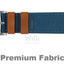 Evutec Apple Watch Band 41/40/38mm Northill - Blue/Saddle Accessories > Smart Watches