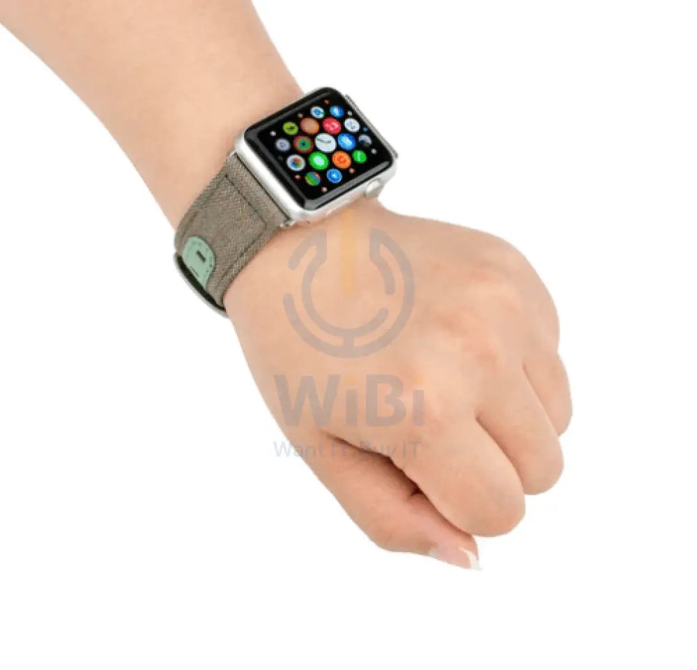 Evutec Apple Watch Band 45mm/44mm/42mm/Ultra Northill - Chroma/Sage Accessories > Smart Watches > Straps