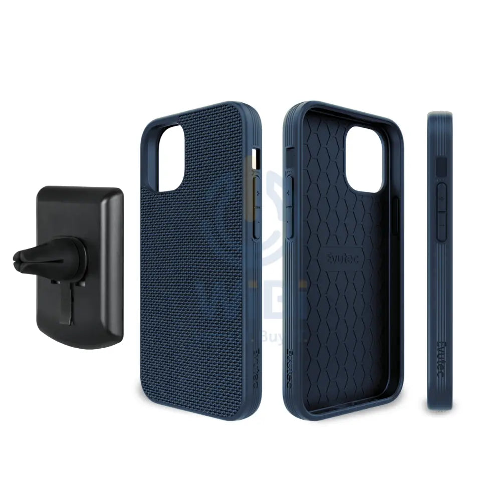 Evutec iPhone 12 mini Ballistic Nylon Case with AFIX + Mount - Blue Accessories > Mobiles & Tablets > Mobiles > Screen