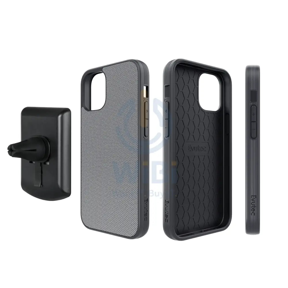 Evutec iPhone 12 mini Ballistic Nylon Case with AFIX + Mount - Gray Accessories > Mobiles & Tablets > Mobiles > Screen