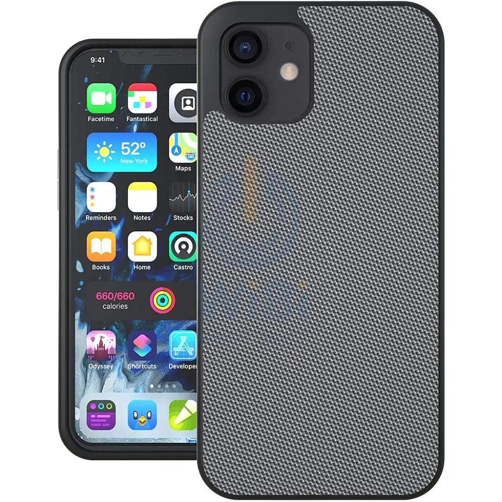 Evutec iPhone 12 mini Ballistic Nylon Case with AFIX + Mount - Gray Accessories > Mobiles & Tablets > Mobiles > Screen
