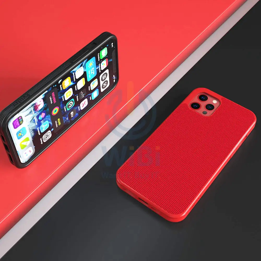 Evutec iPhone 12 mini Ballistic Nylon Case with AFIX + Mount - Red Accessories > Mobiles & Tablets > Mobiles > Screen