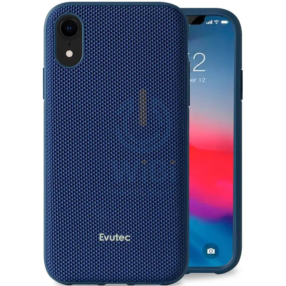 Evutec iPhone XR Ballistic Nylon Case w/Vent Mount - Blue Accessories > Mobiles & Tablets > Mobiles