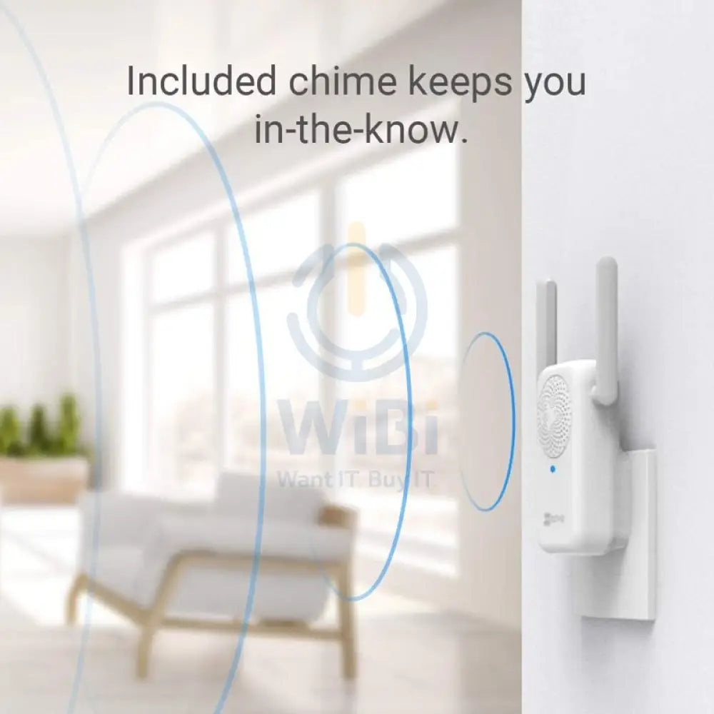 EZVIZ DB2C Kit Wi-Fi Doorbell With Chime - H.265 / White