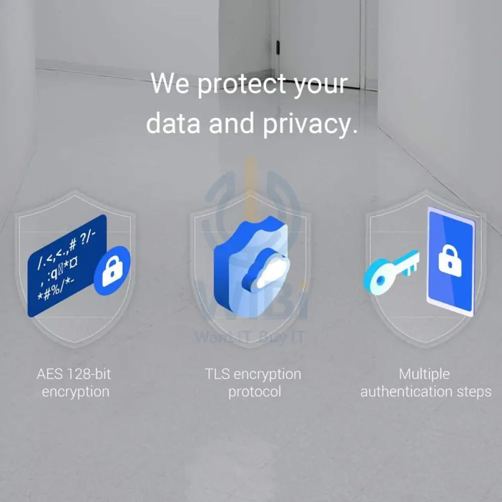EZVIZ DB2C Kit Wi-Fi Doorbell With Chime - H.265 / White
