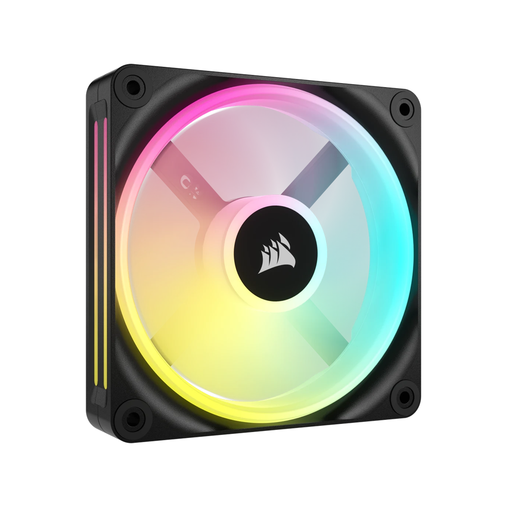 CORSAIR iCUE LINK QX140 RGB PWM Case Fan Expansion Kit - 140mm / Black