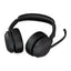 Jabra Evolve2 55 Link380a USB-A MS Stereo Headphone - Wireless / Black