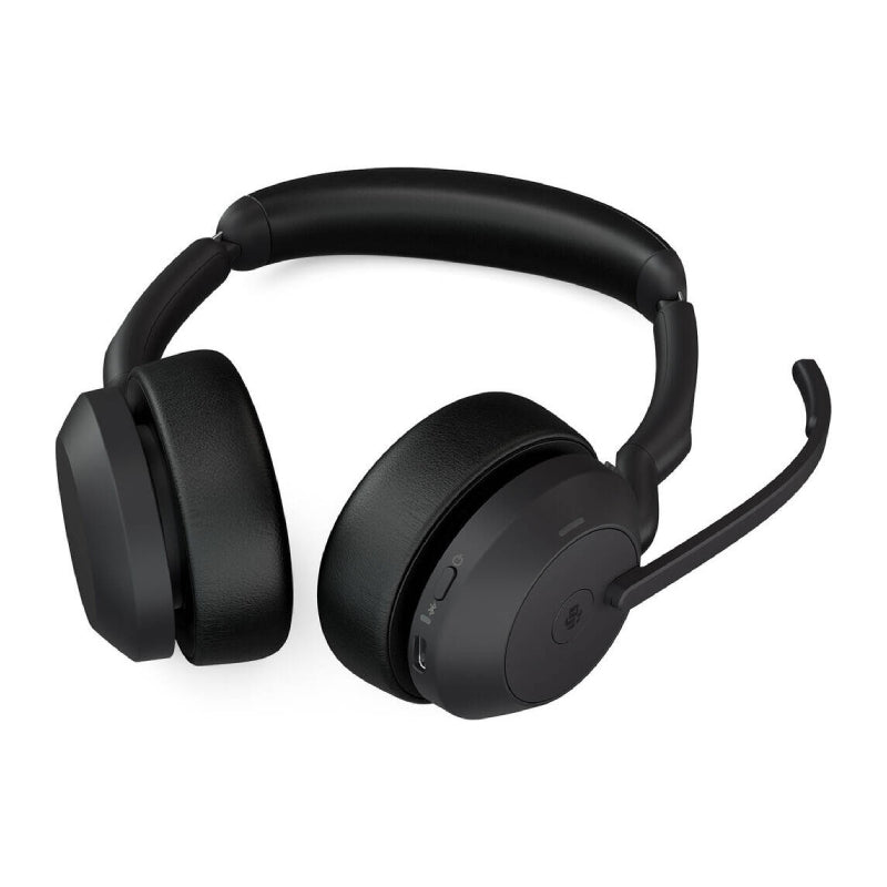 Jabra Evolve2 55 Link380a USB-A MS Stereo Headphone - Wireless / Black