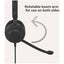 Jabra Evolve 10 Stereo Headphone - Wired / USB-A / Black