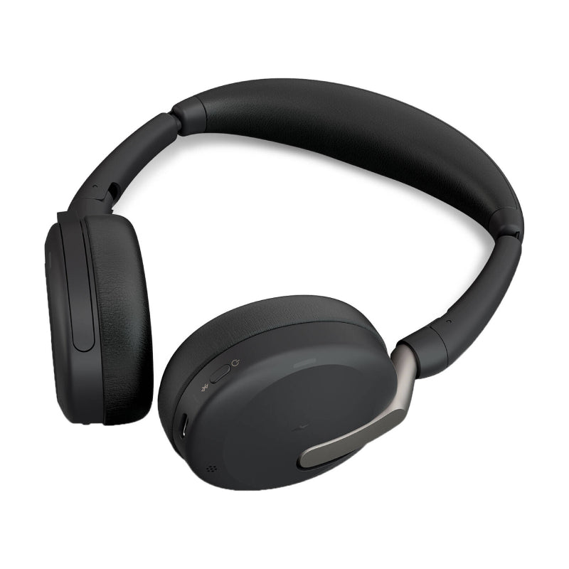 Jabra Evolve2 65 Flex Link MS Stereo Headphone with Wireless Charger - Wireless / Black