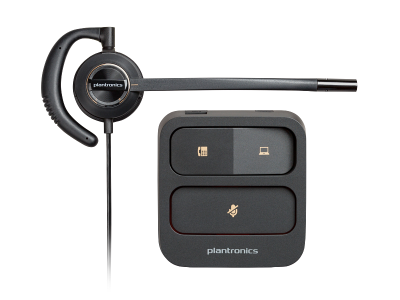 HP HP Poly EncorePro 530 Headset +Quick Disconnect - In-Ear (Monoaural) / Black