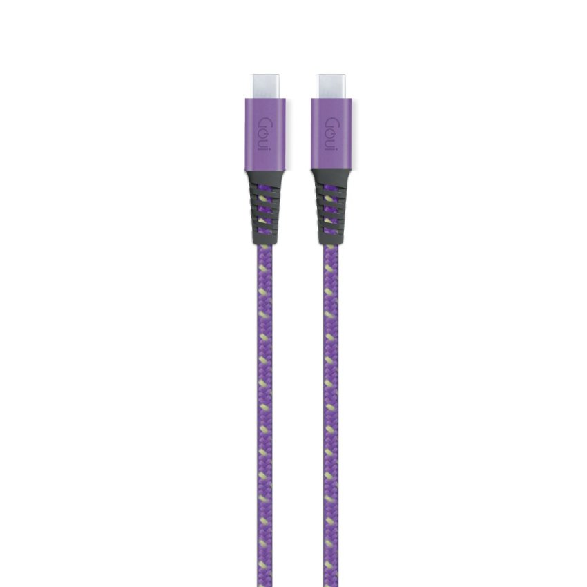 GOUI FLEX Fashion Cable - 1.5 Meter / 60W / USB-C / Purple