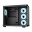 AeroCool P500C ARGB Fan x 4 Mid Tower Case - Black