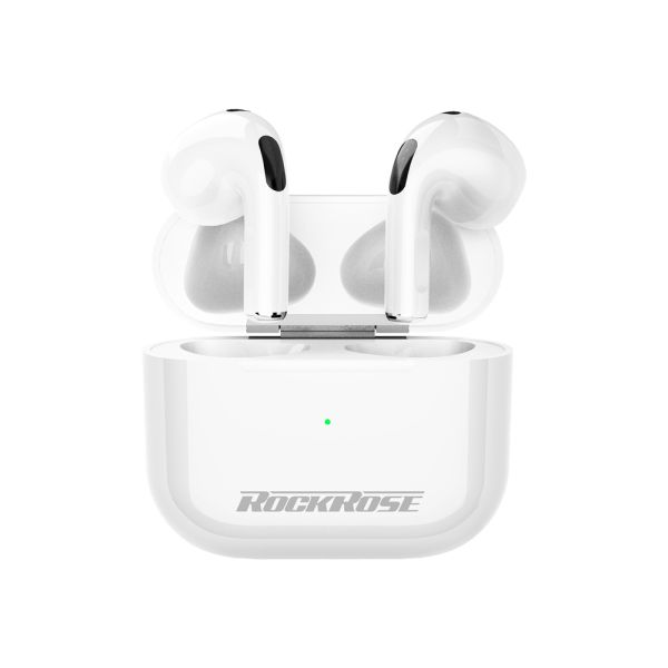 RockRose True Wireless Earbuds RRWE12 - White Accessories > Audio > Headphones