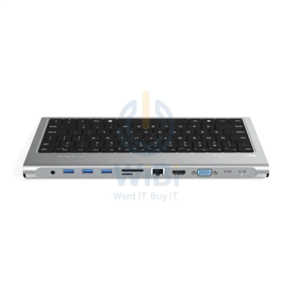 Feeltek 11-in-1 USB-C Keyboard Hub - Grey Accessories > USB Hub