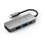 FeelTek 4-in-1 Portable USB-C Hub - Grey Accessories > USB Hub