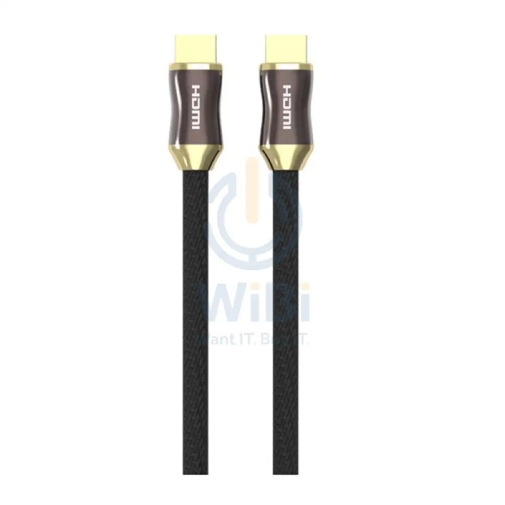 Feeltek Air UHD 8K HDMI Cable 3M (Braid + Metallic) - Black Accessories > Cables & Converters > Cables