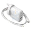 Feeltek Fast Charging Dual Pack - Elec PD UK Charger 30W + USB-C to Lightning Cable 180 cm / White Accessories > Power