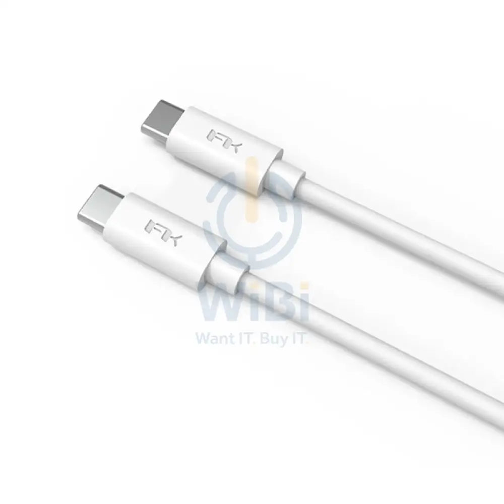 Feeltek USB-C to USB-C Cable 200cm (TPE) White Accessories > Cables & Converters > Cables