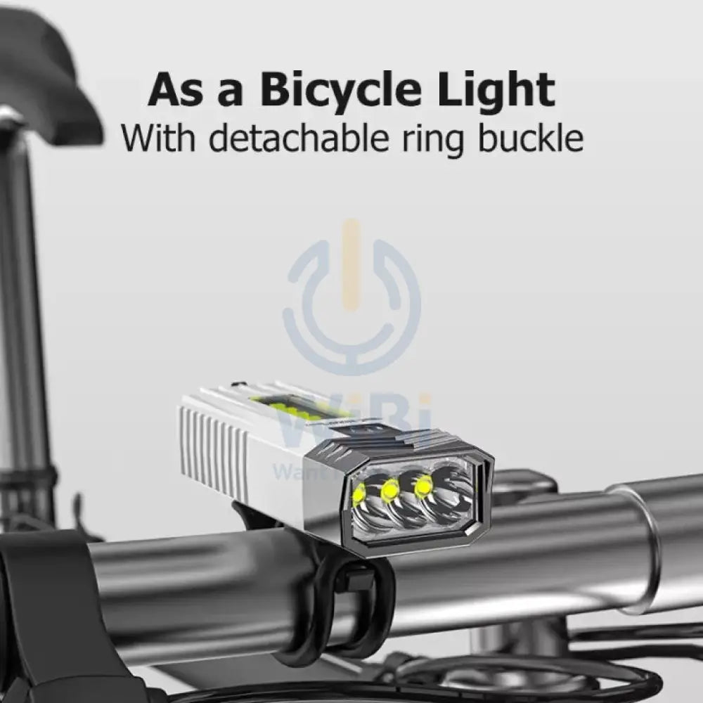 Flashlight 5 Modes Bicycle Light Also Suitable For Outdoor Camping Waterproof Accessories > Smart Devices