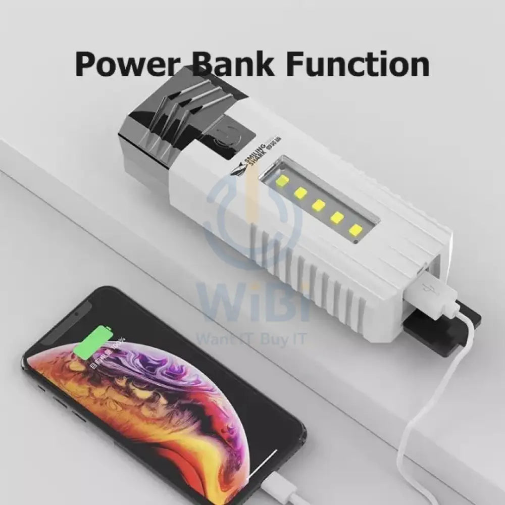 Flashlight 5 Modes Bicycle Light Also Suitable For Outdoor Camping Waterproof Accessories > Smart Devices
