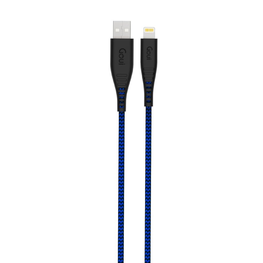 GOUI FLEX 8 PIN USB Cable - USB-A / Lightning / 1.5 Meter / Electric  Blue