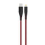 GOUI FLEX 8 PIN USB Cable - USB-A / Lightning / 1.5 Meter / Red
