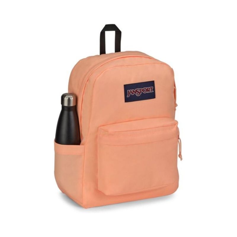 Jansport Superbreak Plus Backpack - Peach Neon