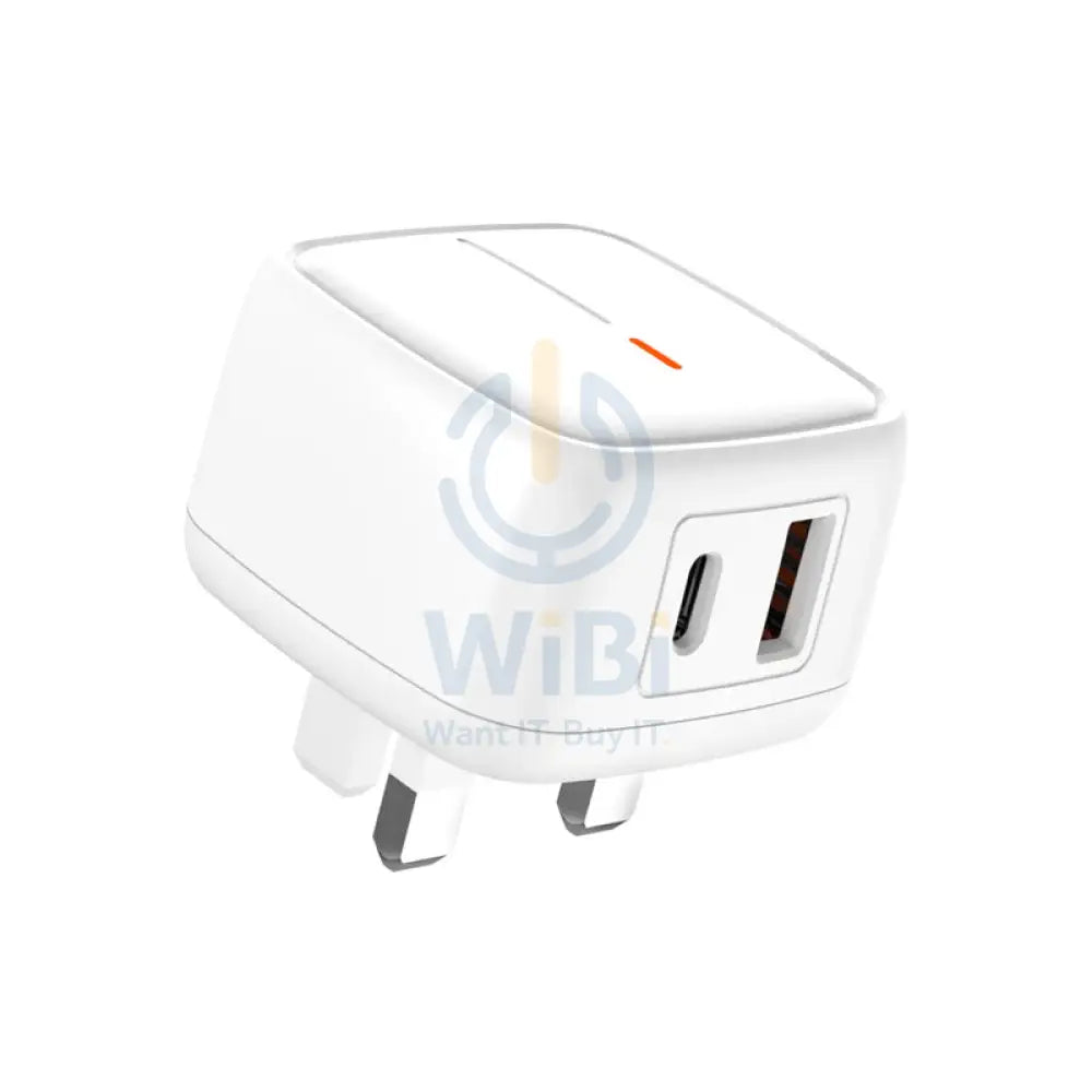 Foneng Fast Charger - UK22 / 20W / (Qc + PD) / White Accessories > Power Adapters