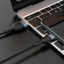 Foneng X51 2M Spiral Weaved Quick Charge Data Cable Fast 3A - Black Accessories > Cables & Converters > Cables