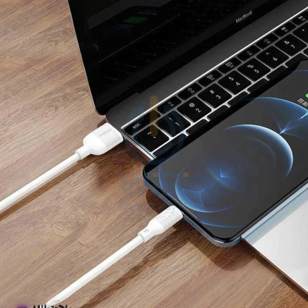 Foneng X80 Lightning Charging Cable Fast 3A - 1 Meter / White Accessories > Cables & Converters > Cables