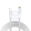 Foneng X80 Type-C to Lightning 27W PD Charging Cable - 1 Meter / White Accessories > Cables & Converters > Cables
