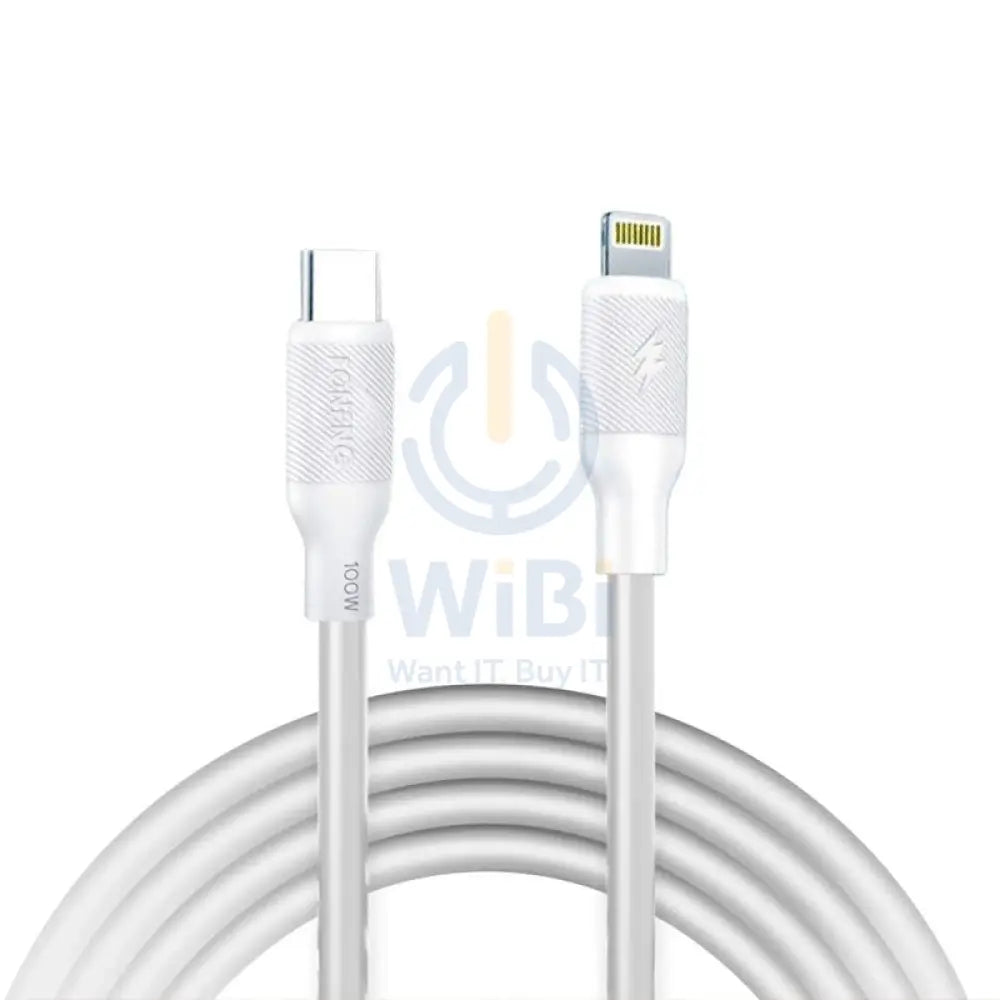 Foneng X80 Type-C to Lightning 27W PD Charging Cable - 1 Meter / White Accessories > Cables & Converters > Cables