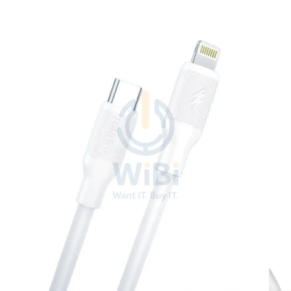 Foneng X80 Type-C to Lightning 27W PD Charging Cable - 1 Meter / White Accessories > Cables & Converters > Cables