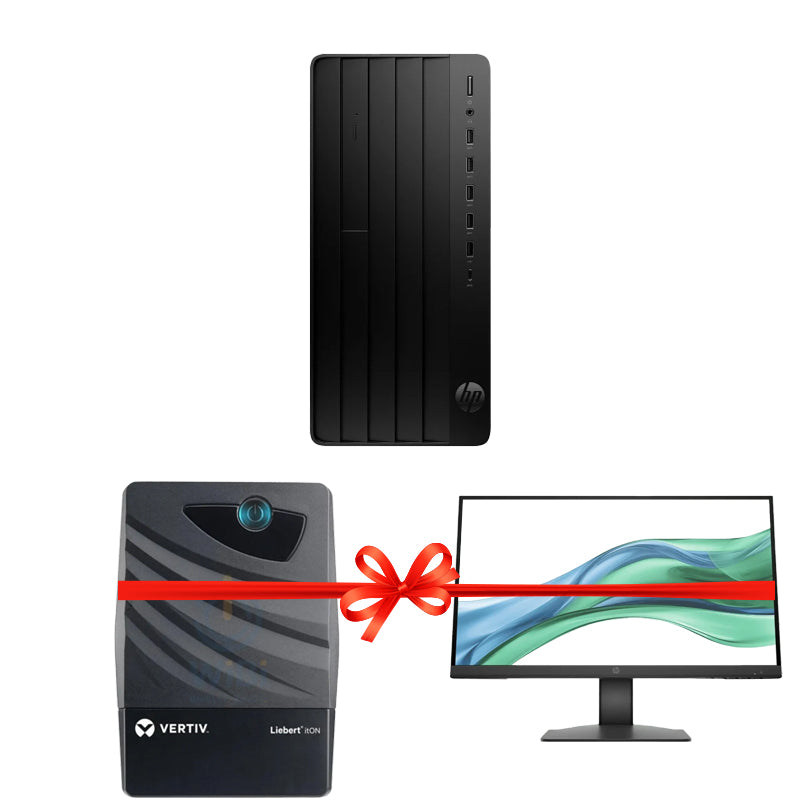 HP Pro Tower 290 G9 - i7-14700 / 8GB / 512GB (NVMe M.2 SSD) / + HP Series 3 Pro 322pe Monitor - 21.45" FHD + Vertiv / Liebert itON 800VA (360W) UPS - Bundle Offer