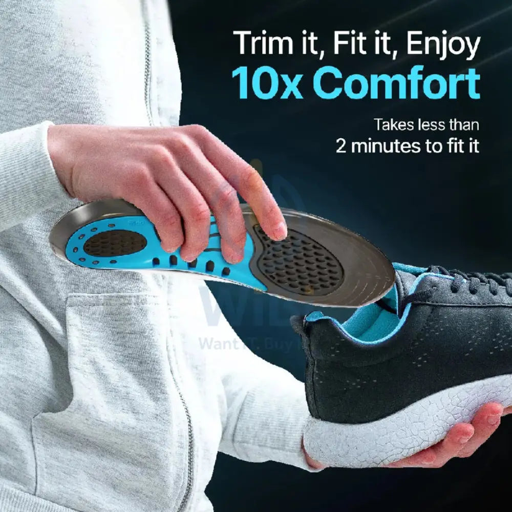 Frido FR-INS-M Dual Gel Insoles - Small Outdoor & Travel > Insoles