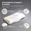 Frido FR-UCCP-W Ultimate Neck Contour Cervical Pillow - White Outdoor & Travel > Pillows