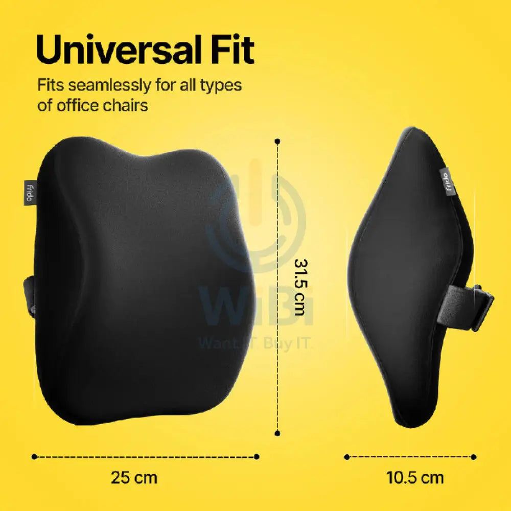 Frido FR-UCNP-B Ultimate Car Neck Rest Pillow - Black Outdoor & Travel > Pillows