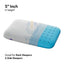 Frido FR-UNFP-L Ultimate Deep Sleep Pillow - 5-Inch / White Outdoor & Travel > Pillows