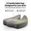 Frido FR-UPSCMB-G Ultimate Pro Seat Cushion With Pro Backrest Cushion Combo - Grey Outdoor & Travel > Pillows