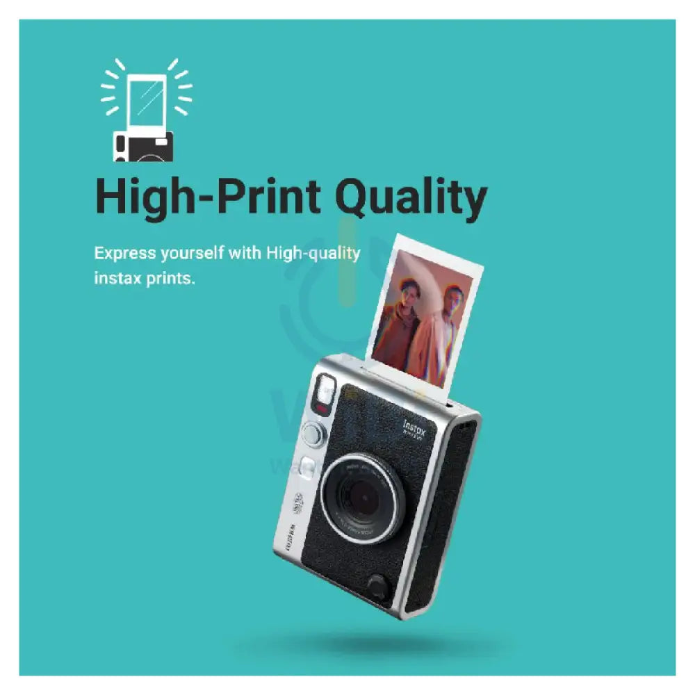 FUJIFILM Instax Mini EVO Hybrid Instant Camera - Black Accessories > Cameras