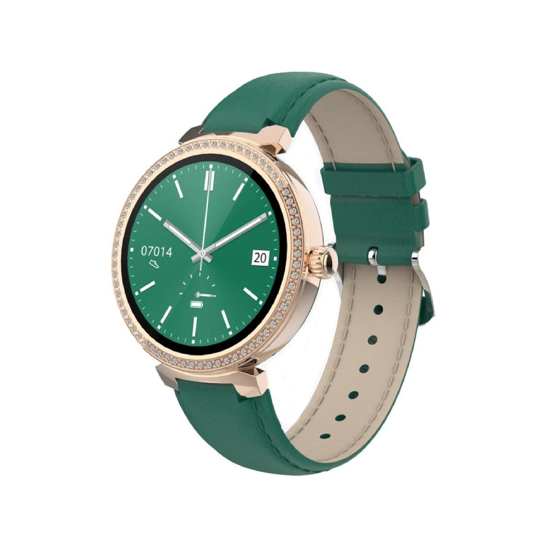 Porodo Belle Smart Watch - 1.19’’ AMOLED / Bluetooth / Green Smart Watches