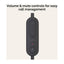 Jabra Evolve 10 Stereo Headphone - Wired / USB-A / Black