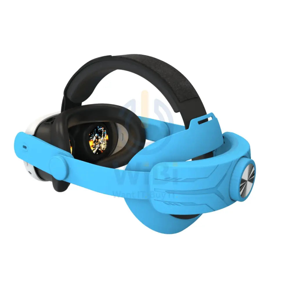 Gamax Adjustable Headmount for Meta Quest 3 - Blue Accessories > Gaming Controllers > Gaming Zone