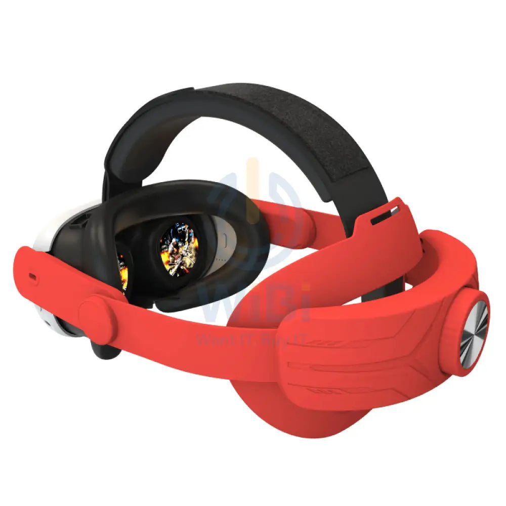 Gamax Adjustable Headmount for Meta Quest 3 - Red Accessories > Gaming Controllers > Gaming Zone
