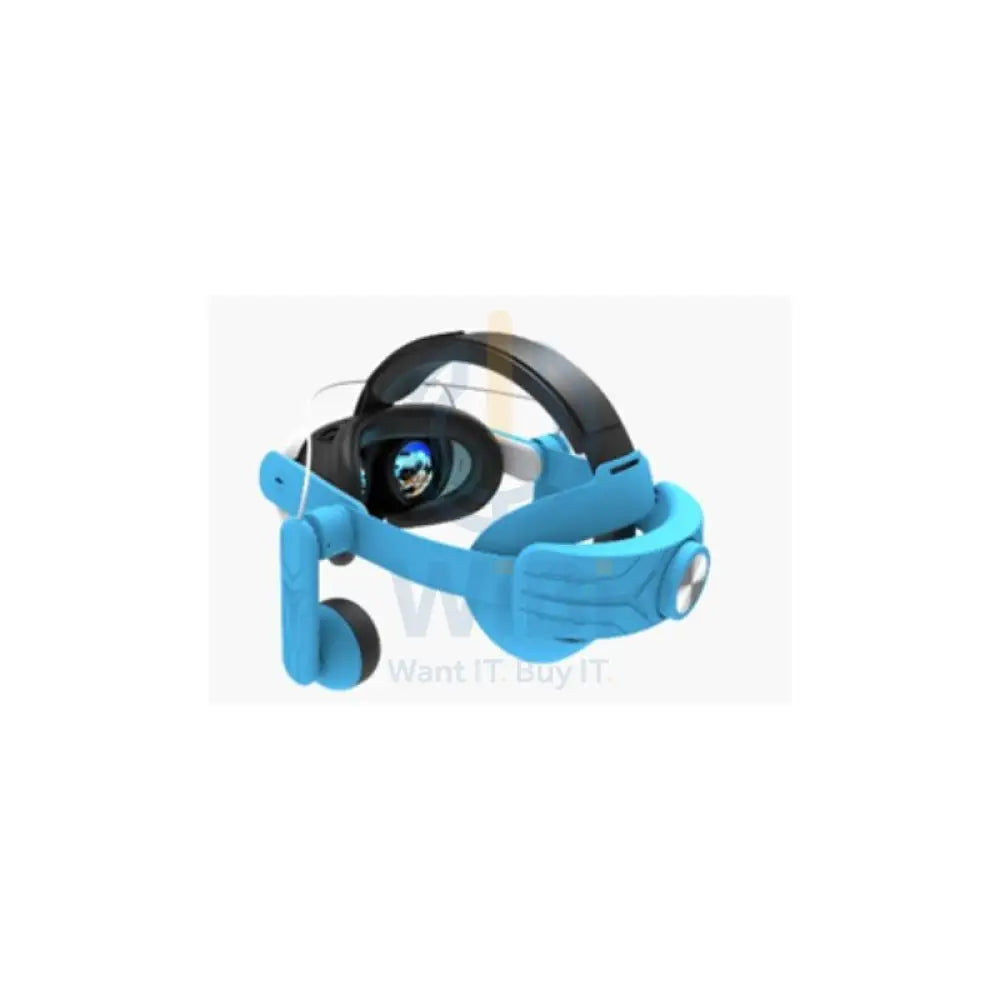 Gamax Adjustable Headmount with Earphones for Meta Quest 3 - Blue Accessories > Other Accessories > Gaming Zone > Offer