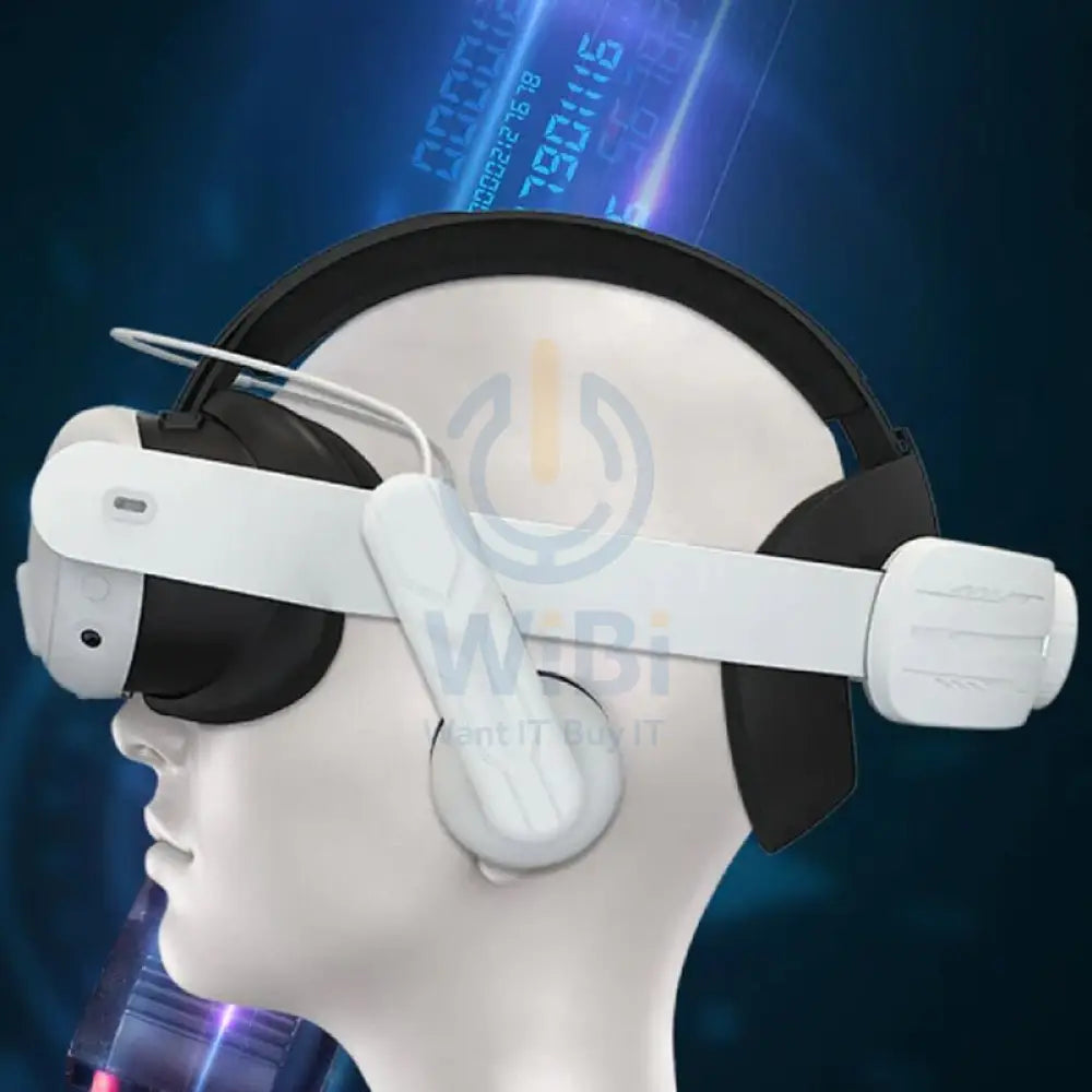 Gamax Adjustable Headmount with Earphones for Meta Quest 3 - White Accessories > Other Accessories > Gaming Zone >